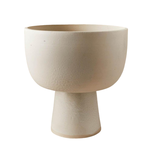 Footed Bowl  - Blanc