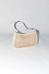 Rattan Basket Bag - Ecru