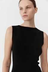 Vas Knit Mini Dress - Black