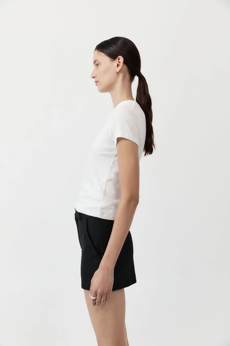 Organic Cotton Baby Tee - White