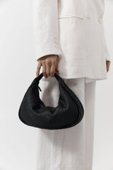 Bon Bon Bag - Black Woven