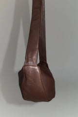 Soft Crescent Bag - Chocolate