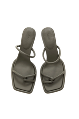 Loop Heel - Smokey Olive