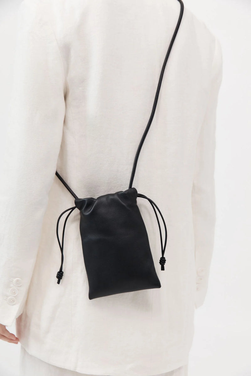 Soft Drawstring Pouch - Black – BLVD