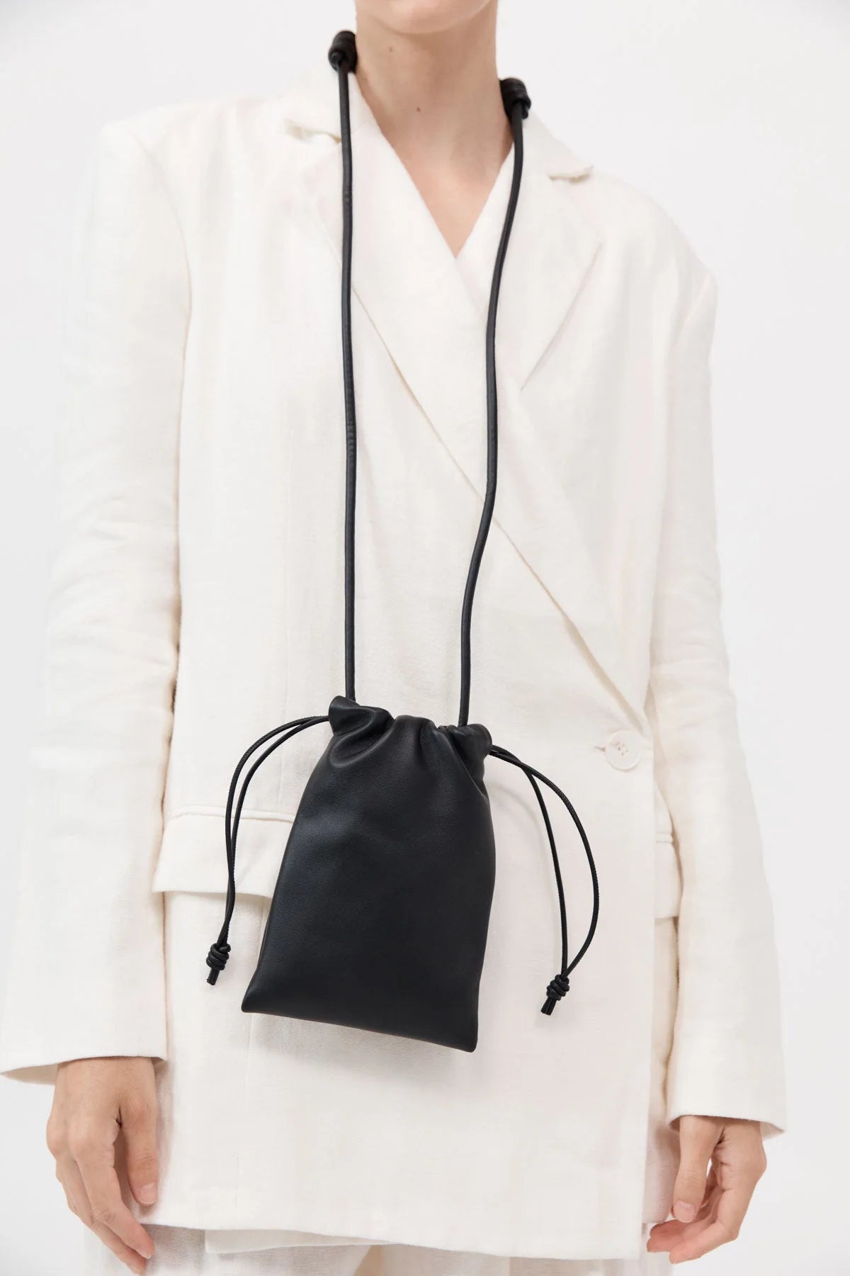 特別オファー Soft Drawstring BLVD – Black - Pouch バッグ