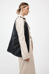 Perforated Soft Tote - Black