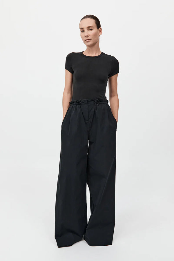 Jersey Baby Tee - Black