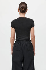 Jersey Baby Tee - Black