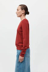 Classic Crewneck Sweater - Rosso