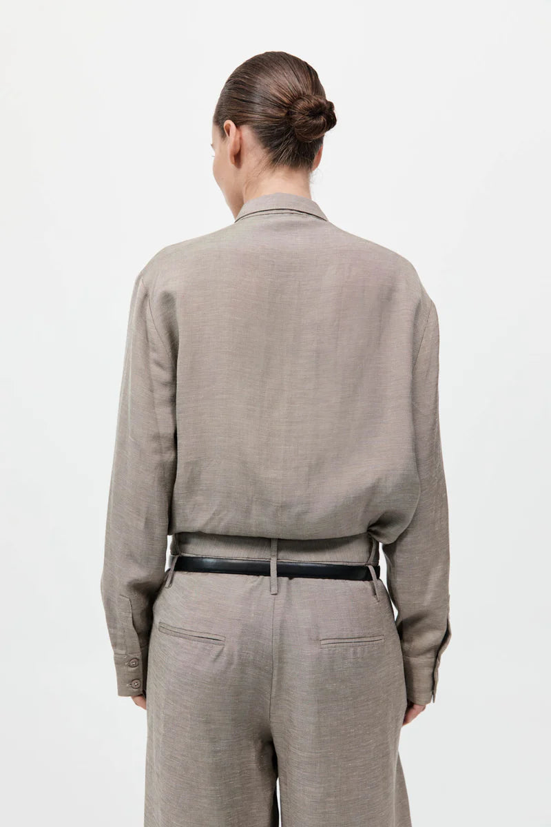 Melange Classic Shirt - Rye