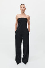 Deconstructed Tailored Jumpsuit - Black
