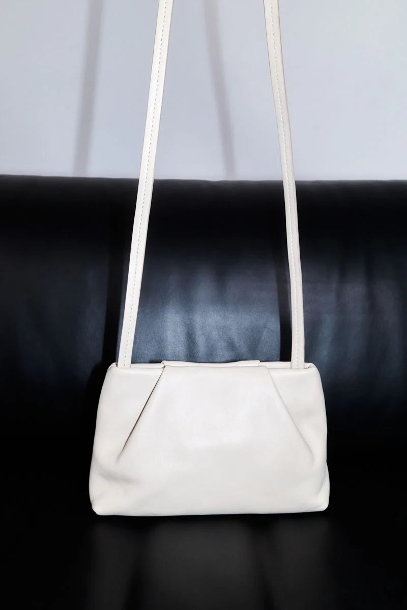 Soft Tuck Sling Pouch - Cream