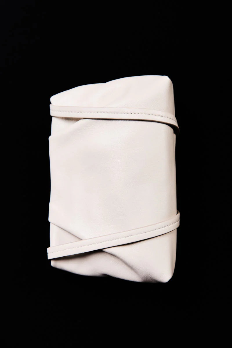 Soft Tuck Sling Pouch - Cream