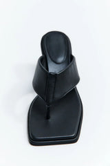 Soft Thong Contour Wedge - Black