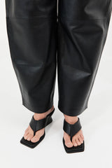 Soft Thong Contour Wedge - Black