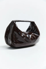 Mini Bon Bon Bag - Patent Fudge