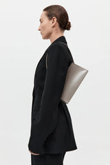 Triangle Origami Shoulder Bag - Slate
