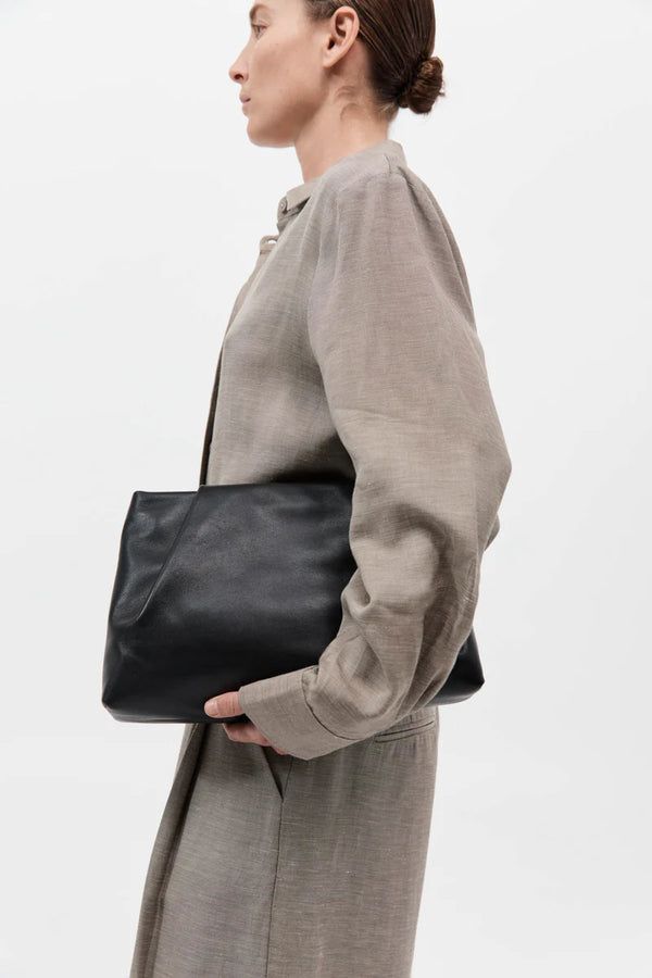 Soft Tuck Clutch - Black