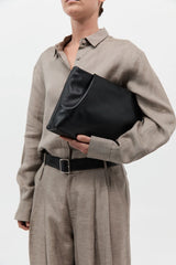 Soft Tuck Clutch - Black