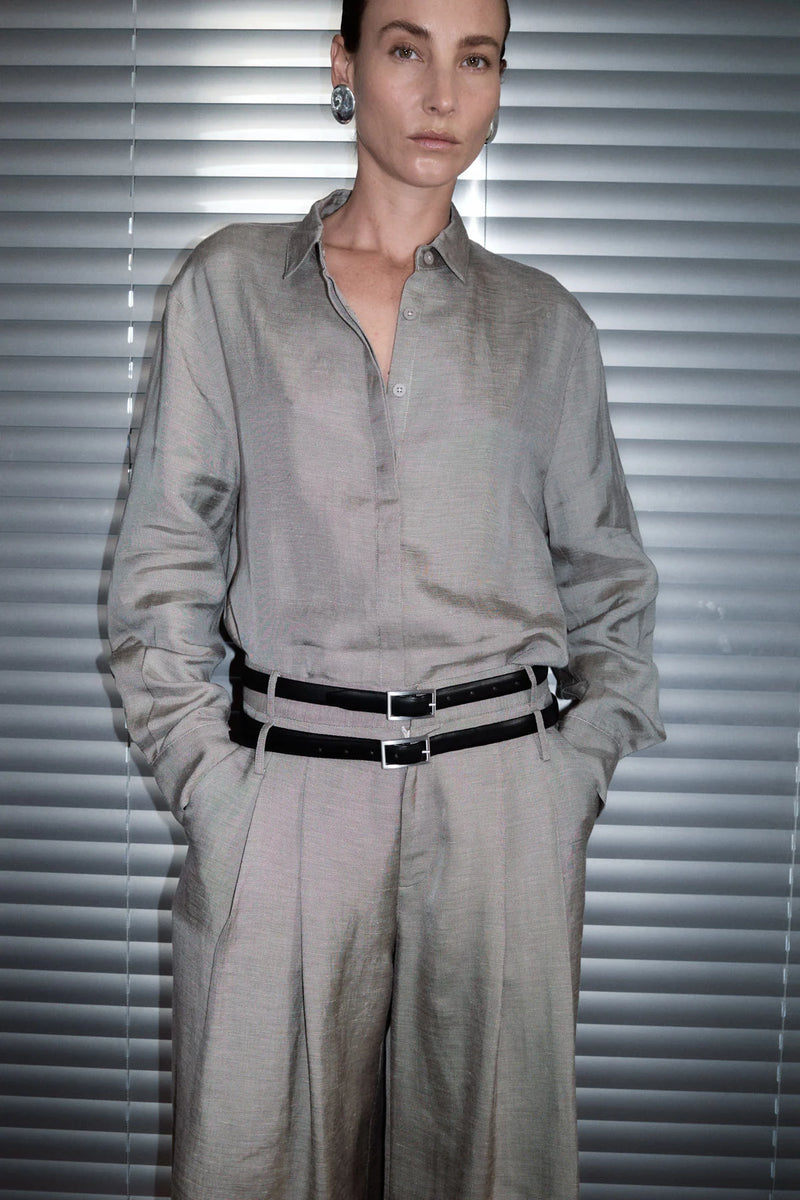 Melange Classic Shirt - Rye