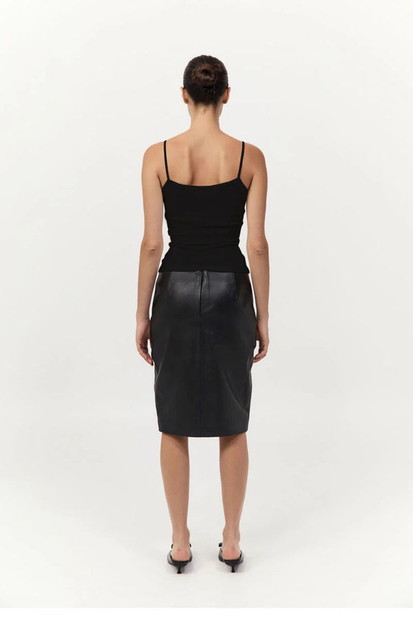 Baby Wool Cami - Black
