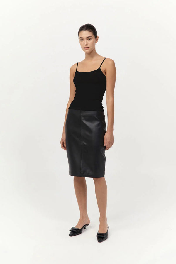 Baby Wool Cami - Black