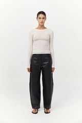 Baby Wool Long Sleeve Top - Off-White