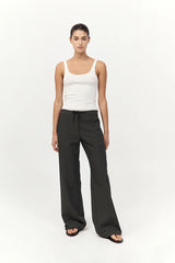 Tailored Track Pants - Black Olive