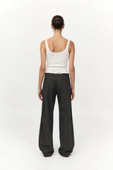Tailored Track Pants - Black Olive