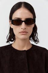 Classic Sunglasses - Black/Brown - BLVD