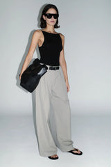 Pleat Loop Pants - Moose