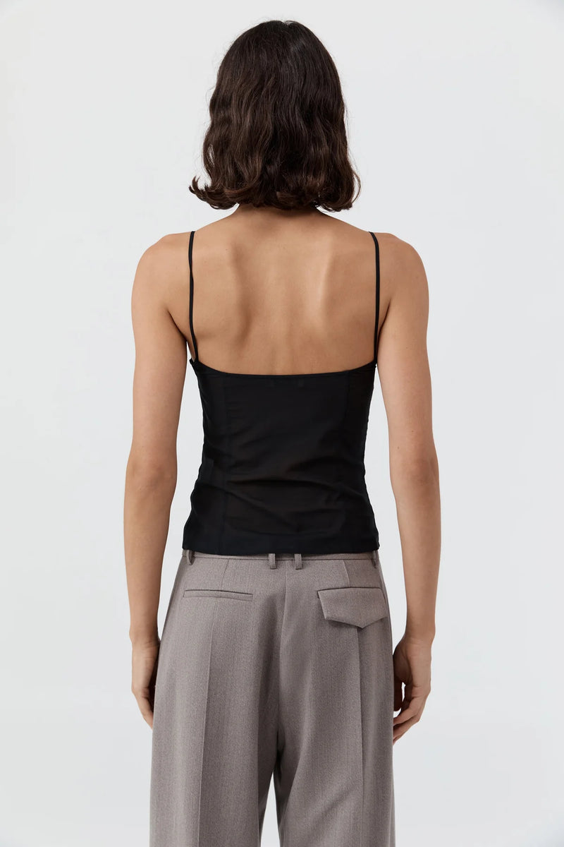Silk Cami - Black