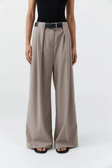 Pleat Loop Pants - Moose