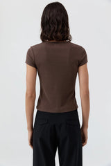 Organic Cotton Baby Tee - Mocha