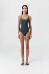 Slim Scoop One Piece - Graphite