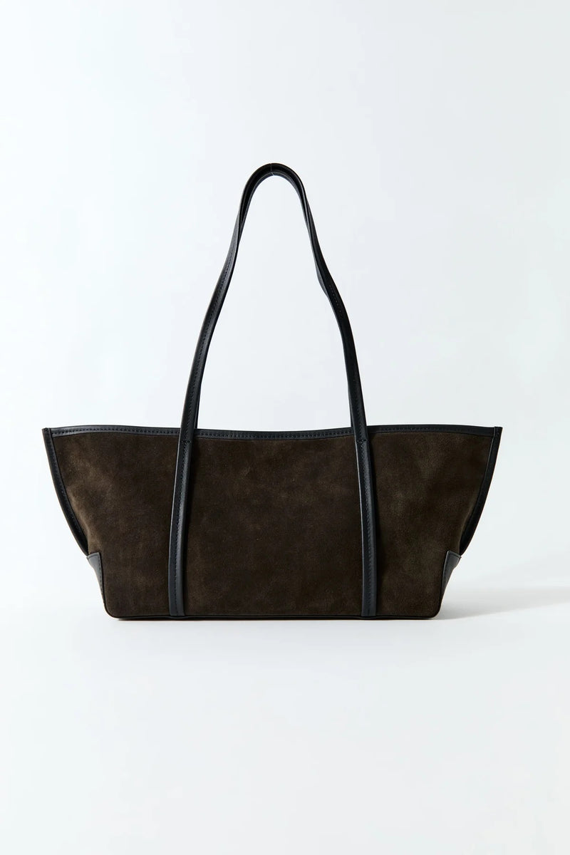 Slim Bateau Tote - Coffee