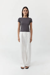 Organic Cotton Baby Tee - Soot