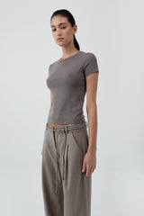 Organic Cotton Baby Tee - Clay