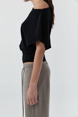 90s Wool Rouleau Minimal Pants - Light Taupe