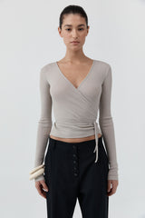 Wool Button Front Pleat Pants - Black