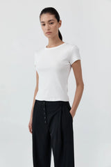 Organic Cotton Baby Tee - White