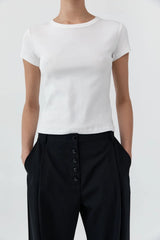 Organic Cotton Baby Tee - White