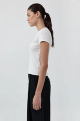 Organic Cotton Baby Tee - White