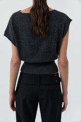 Belt Detail Pants - Black