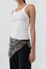 Savannah Silk Scarf - Zebra