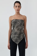 Savannah Silk Scarf - Zebra