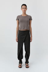 Fine Merino Wool Baby Tee - Vapor
