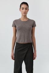 Fine Merino Wool Baby Tee - Vapor
