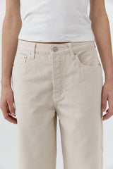 Canvas Classic Mid-Rise Jeans - Ecru