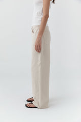 Canvas Classic Mid-Rise Jeans - Ecru